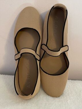 Aerosoles stretch knit maryjanes, size 7